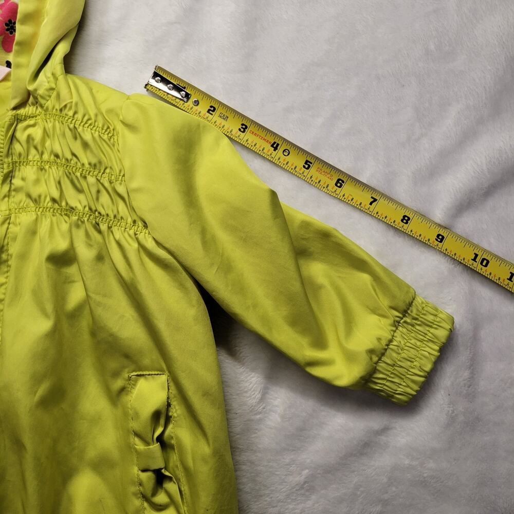 KIDS HEADQUARTERS Rain Jacket Baby Girl 9 Months Light Green - Picture 6 of 12